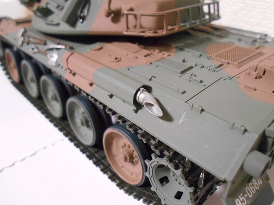 「1/35 陸上自衛隊74式戦車（冬期装備）」（通常迷彩仕様）完成