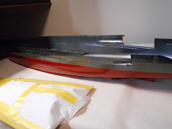 「1/350 日本海軍戦艦 大和」を作ります。細かい部分の塗装