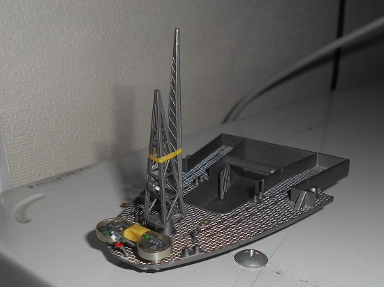 「1/350 日本海軍戦艦 大和」を作ります。小さなパーツの塗装