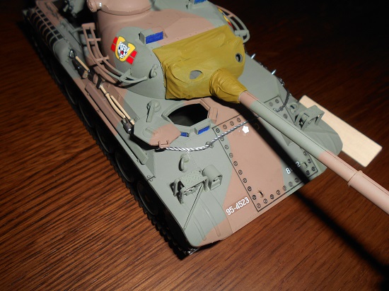 「1/35 陸上自衛隊 61式戦車」が完成しました。