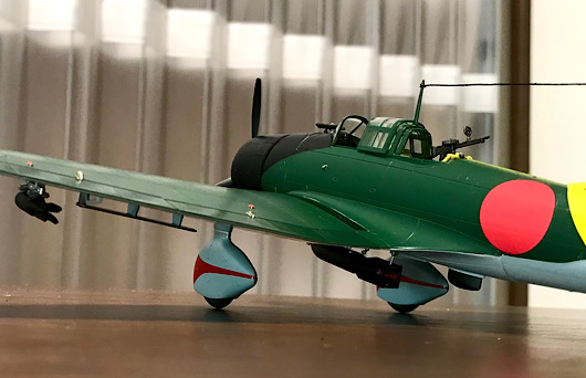 （21）「1/48 愛知 D3A1 九九式艦上爆撃機 一一型」が完成しました。